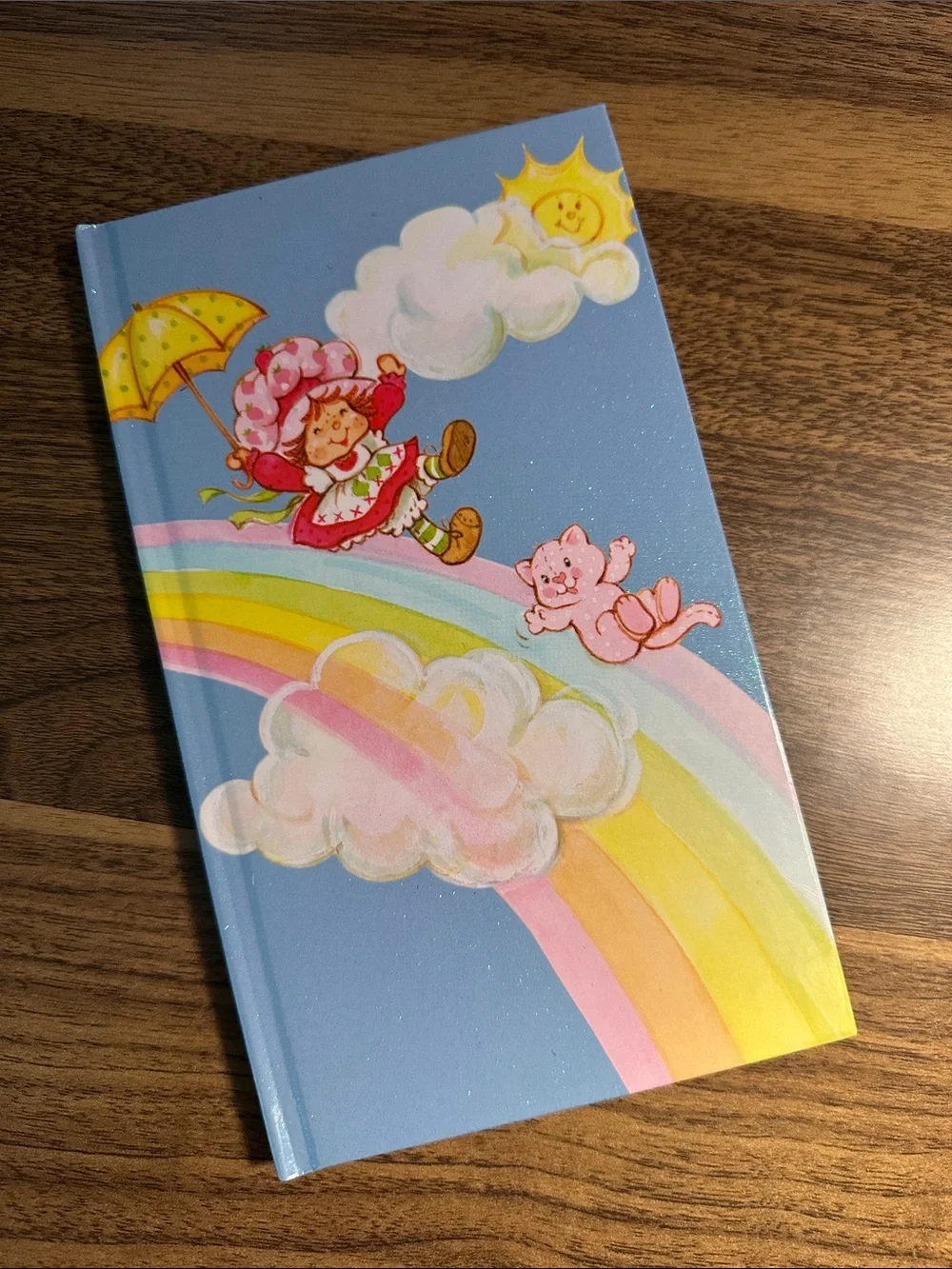 Strawberry Shortcake Rainbow Cloud Hardcover Notebook